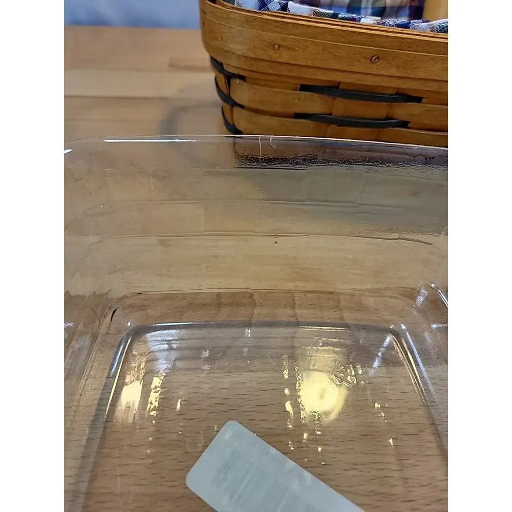 Longaberger divided basket